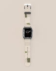 Green Organic Apple Watch Band