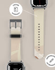 Cream Organic Apple Watch Band