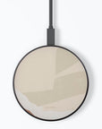 Cream Organic Wireless Charger