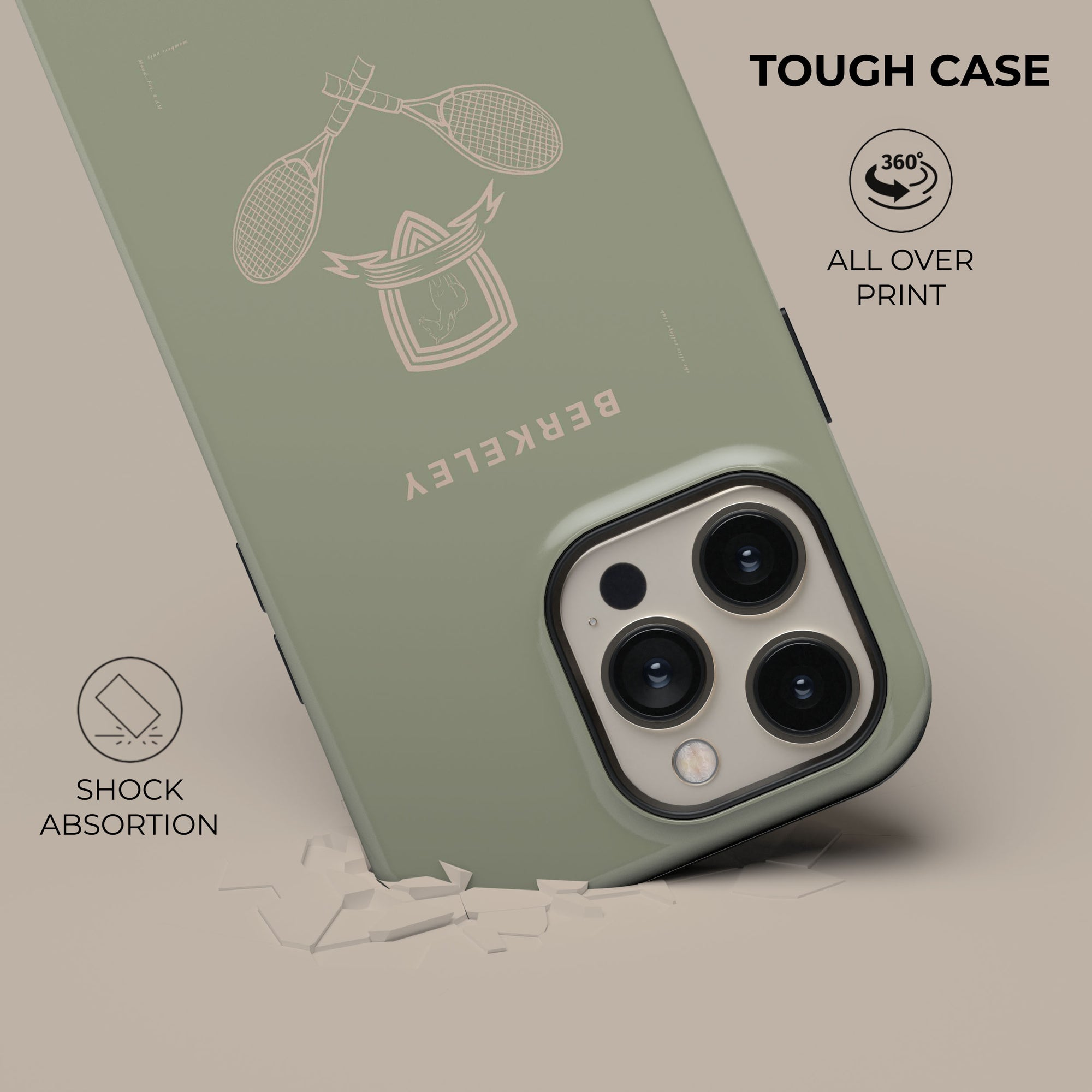 Green Berkeley Phone Case