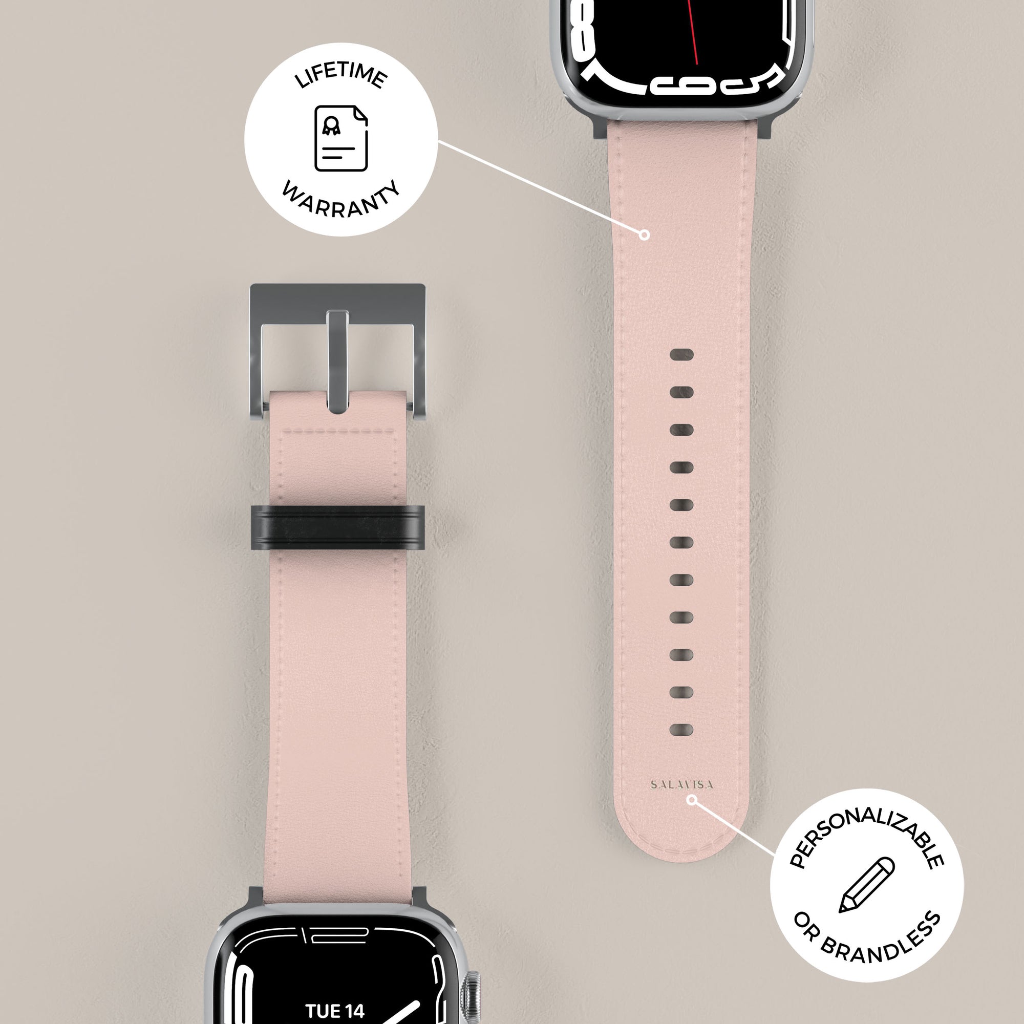 Pink Pam Springs Apple Watch Band