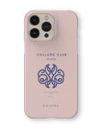 Pink College Club Phone Case