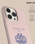 Pink College Club Phone Case