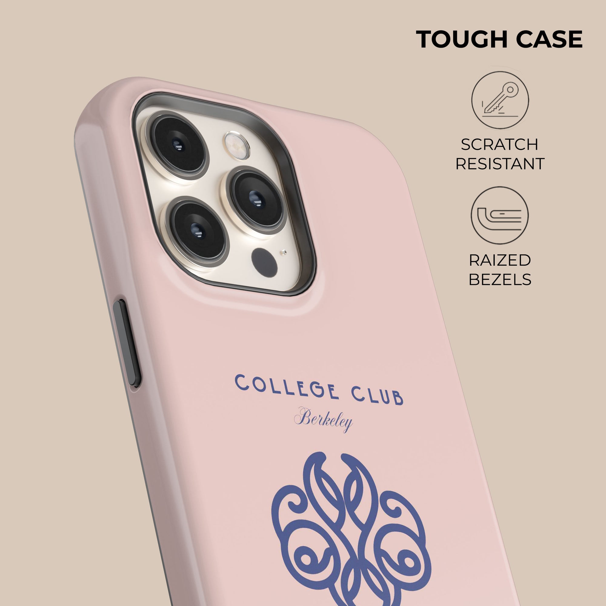 Pink College Club Phone Case