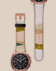 Beige Canvas Galaxy Watch Band