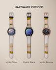 Beige Canvas Galaxy Watch Band