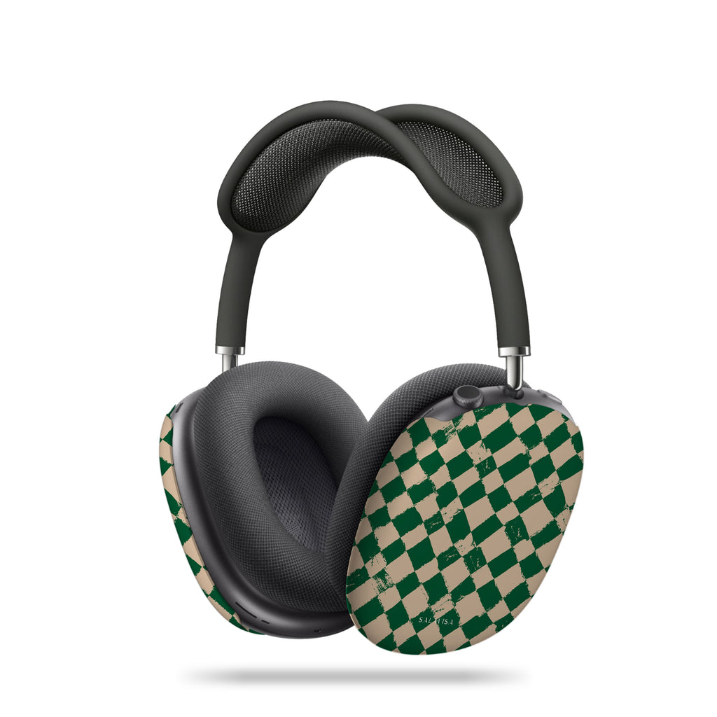 Green Chess AirPods Max Case