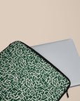 Green Maze Laptop Sleeve