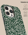 Green Maze Phone Case