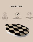 Diamond Chess AirTag Holder
