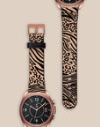 Light Zebra Galaxy Watch Band
