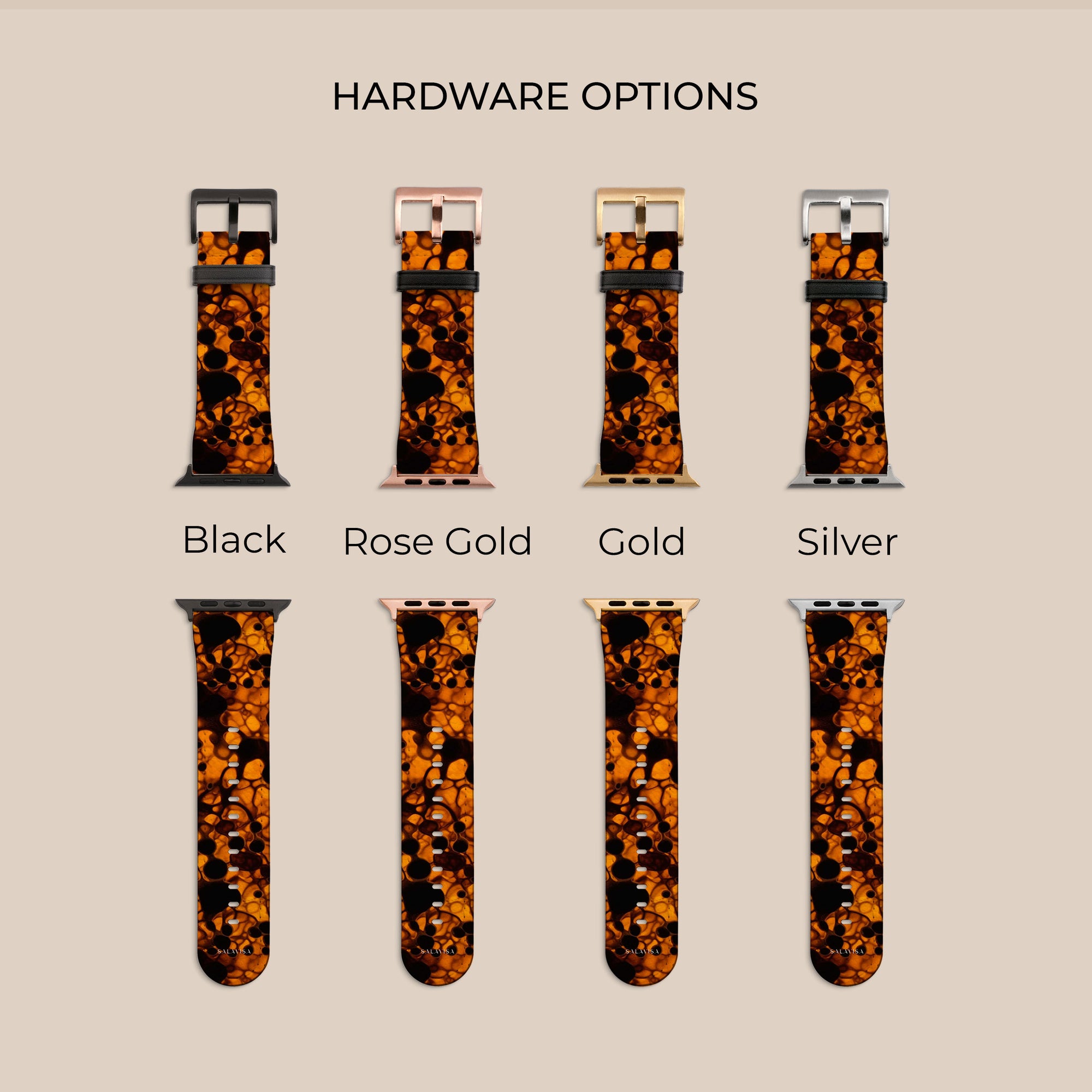 Dark Ambar Apple Watch Band