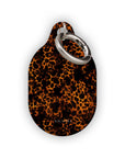Leopard Fabric AirTag Holder