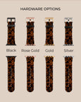 Leopard Fabric Apple Watch Band