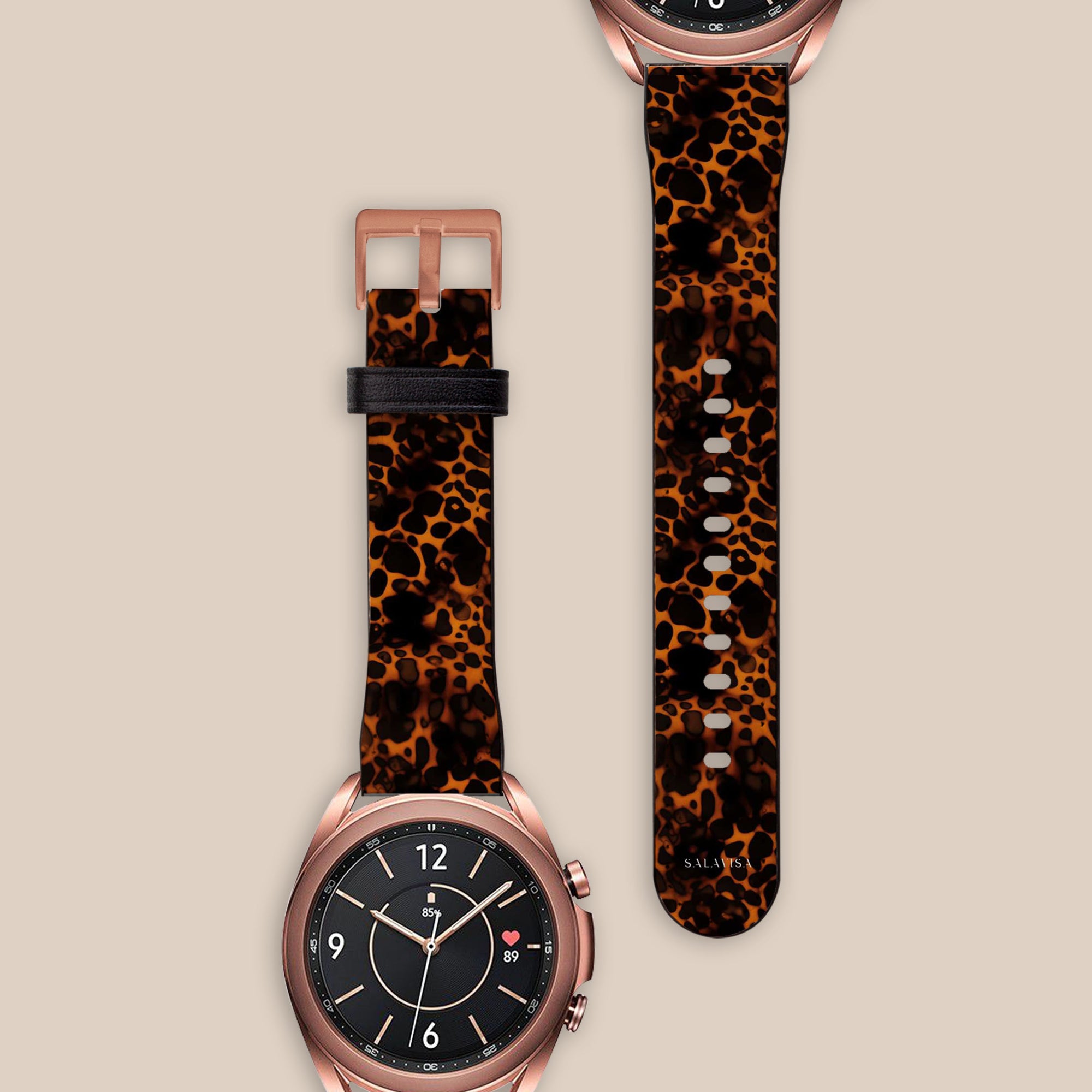 Leopard Fabric Galaxy Watch Band