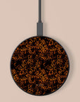 Leopard Fabric Wireless Charger