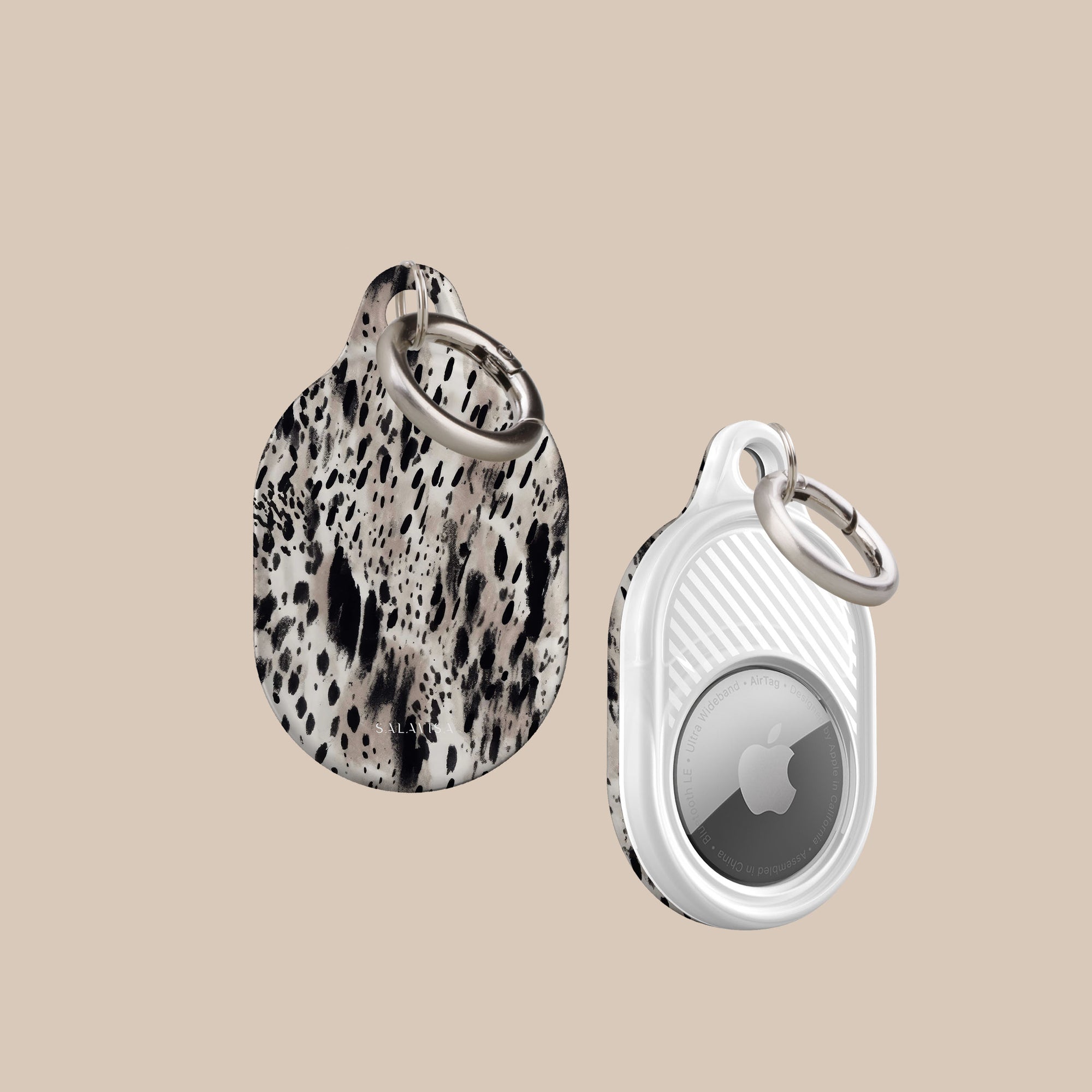 Leopard Abstract AirTag Holder