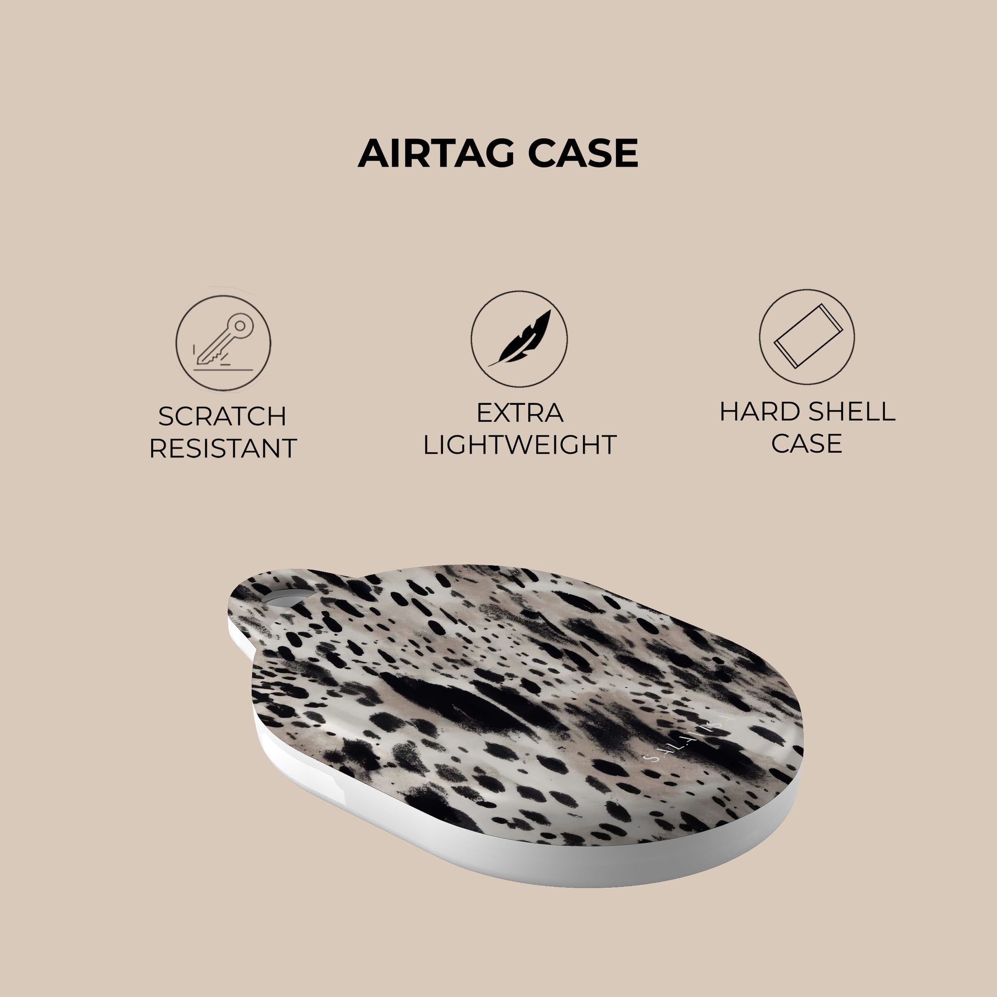 Leopard Abstract AirTag Holder