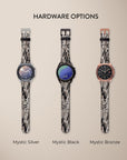 Leopard Abstract Galaxy Watch Band