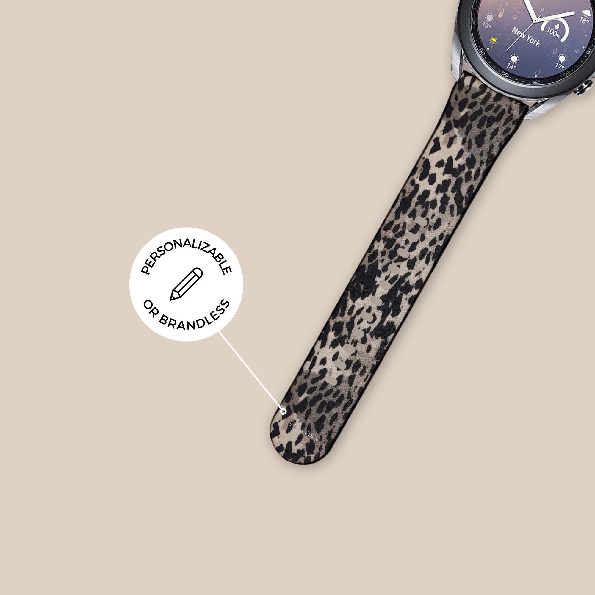 Dark Animal Skin Galaxy Watch Band