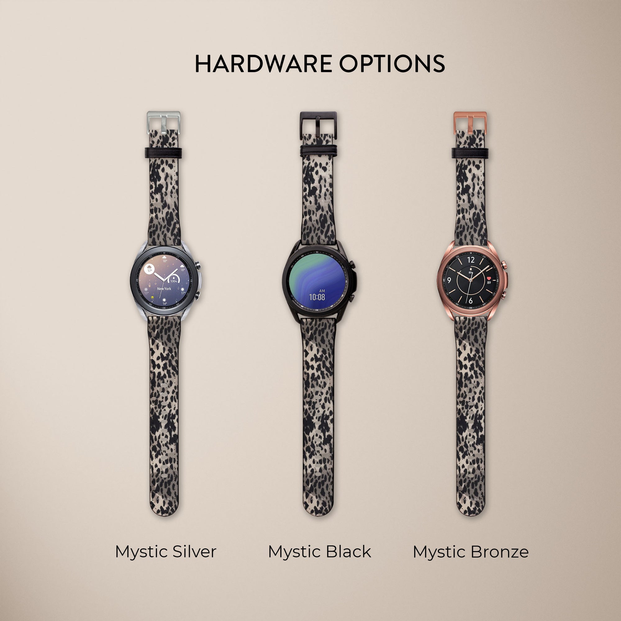 Dark Animal Skin Galaxy Watch Band