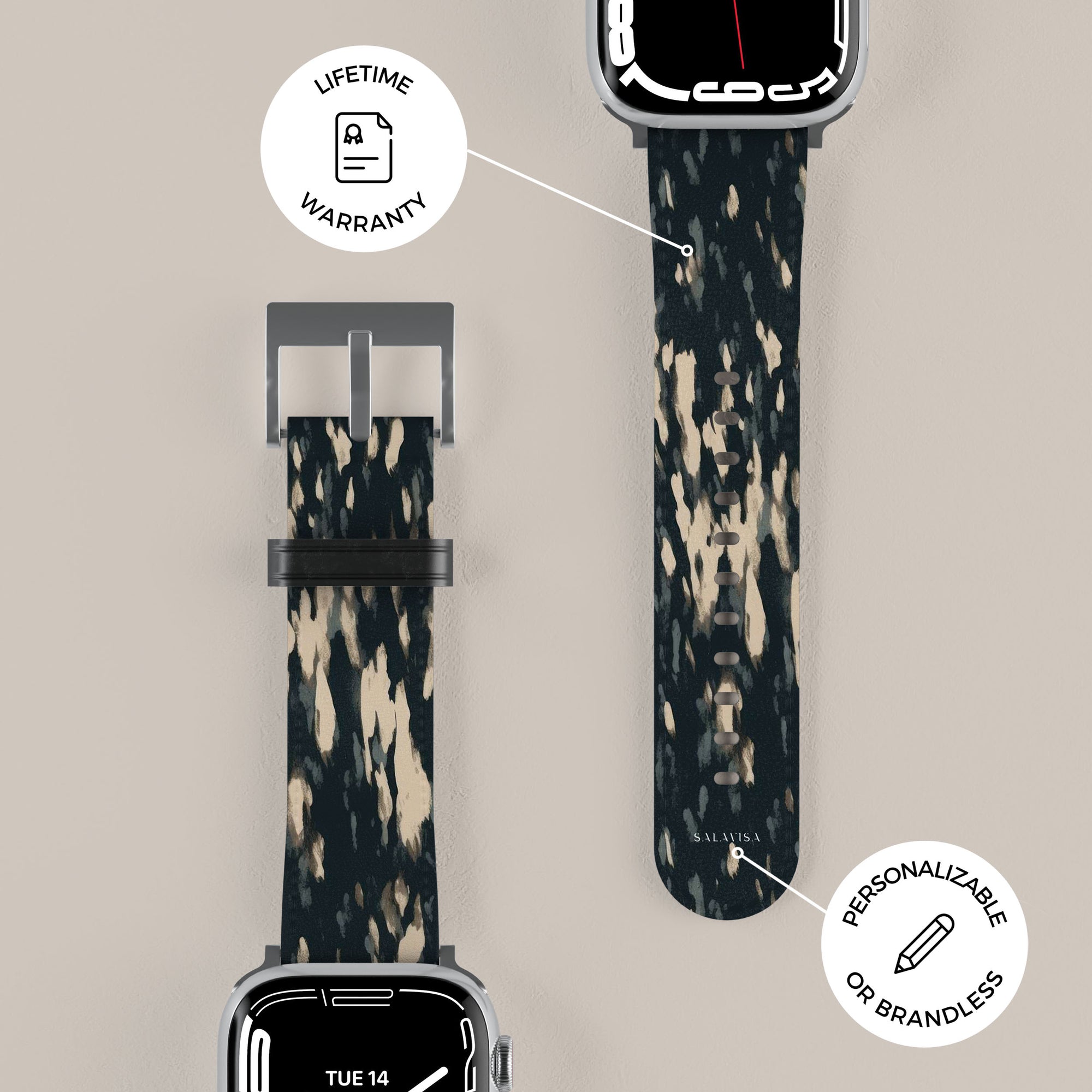 Dark Texture Apple Watch Band