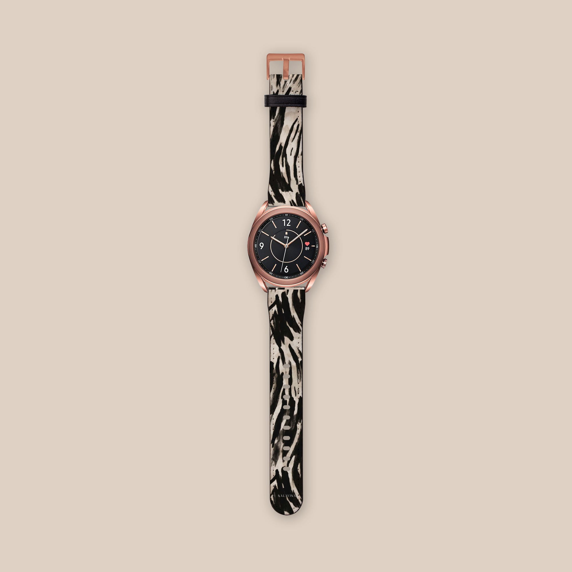 Dark Zebra Galaxy Watch Band