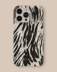 Dark Zebra Phone Case