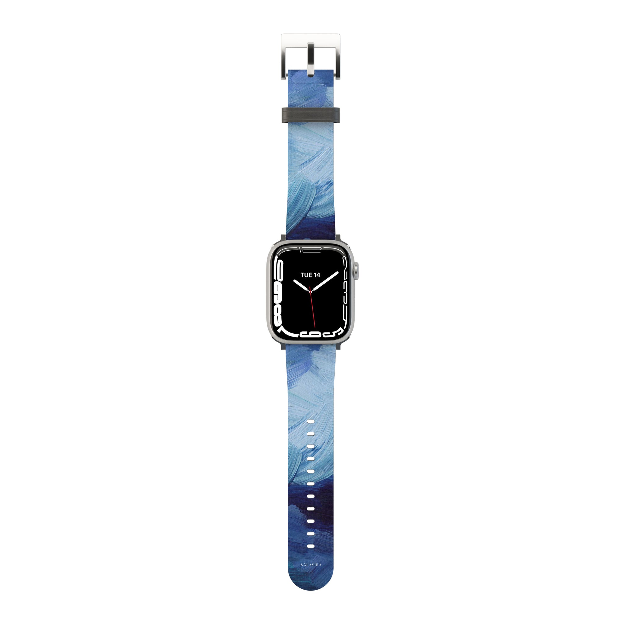 Blue Paint Apple Watch Band