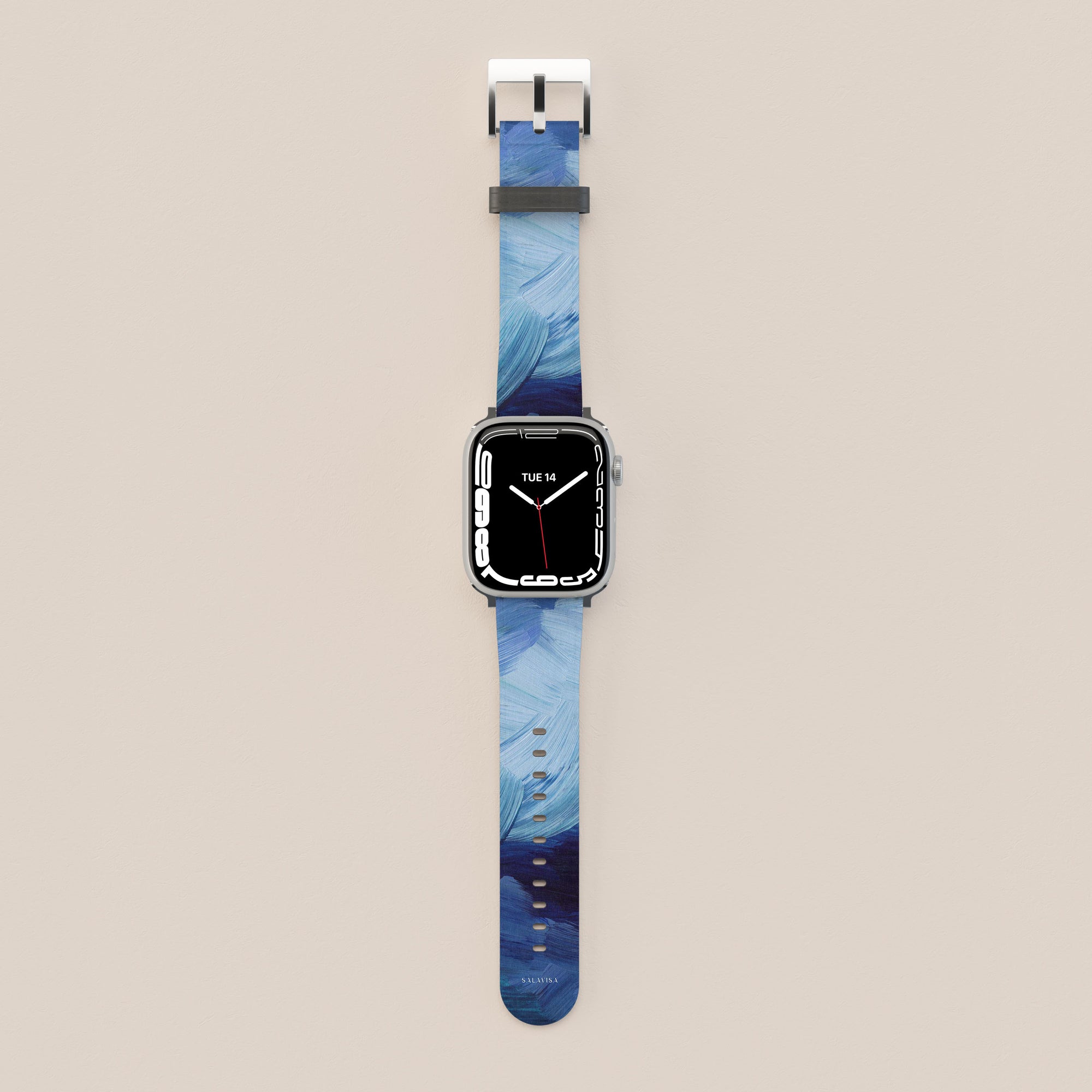 Blue Paint Apple Watch Band