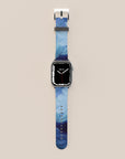 Blue Paint Apple Watch Band