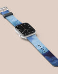 Blue Paint Apple Watch Band