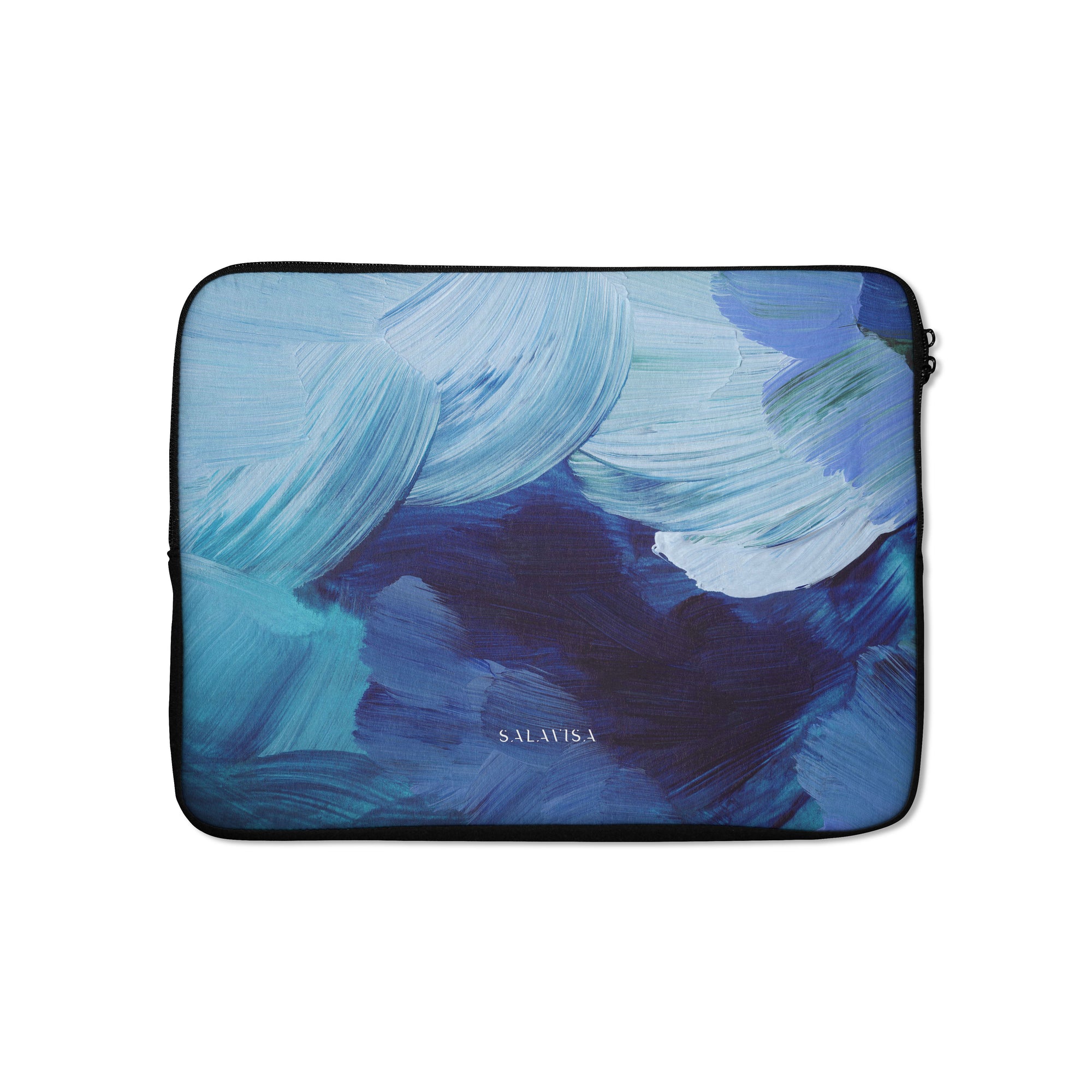 Blue Paint Laptop Sleeve