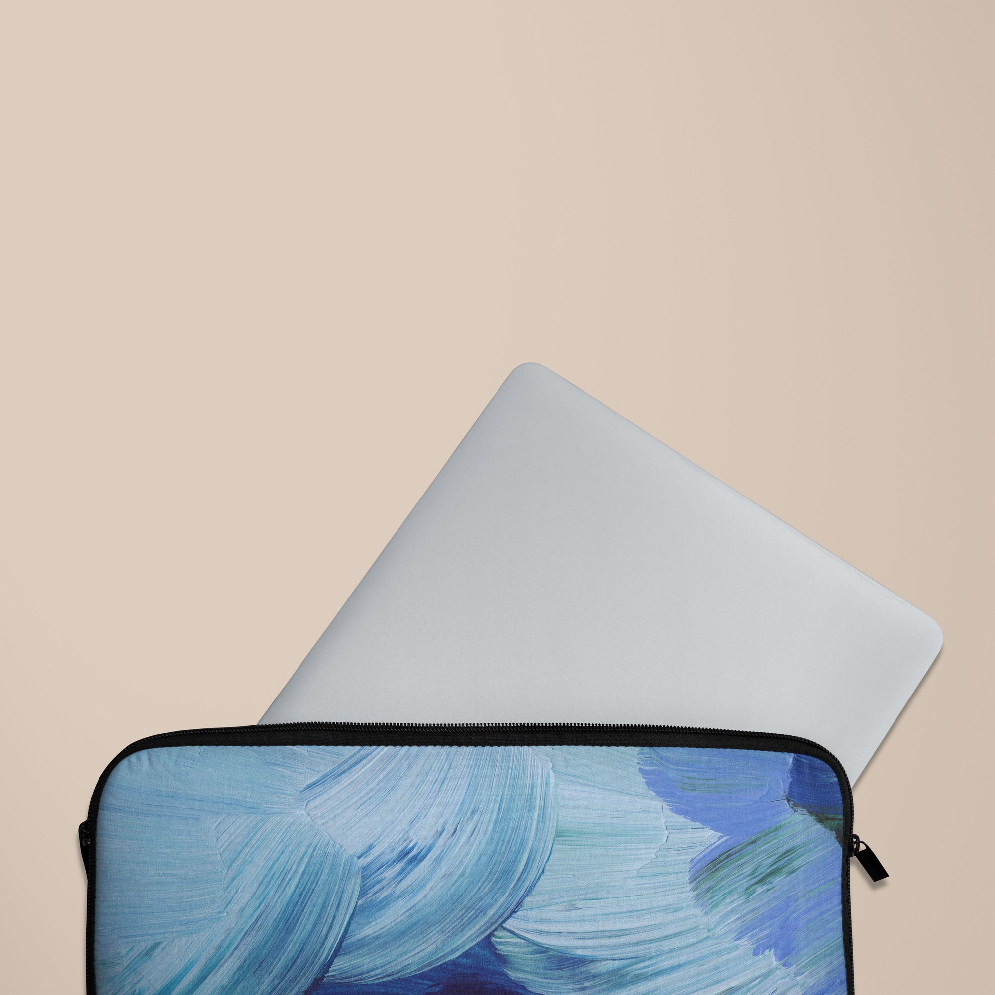 Blue Paint Laptop Sleeve