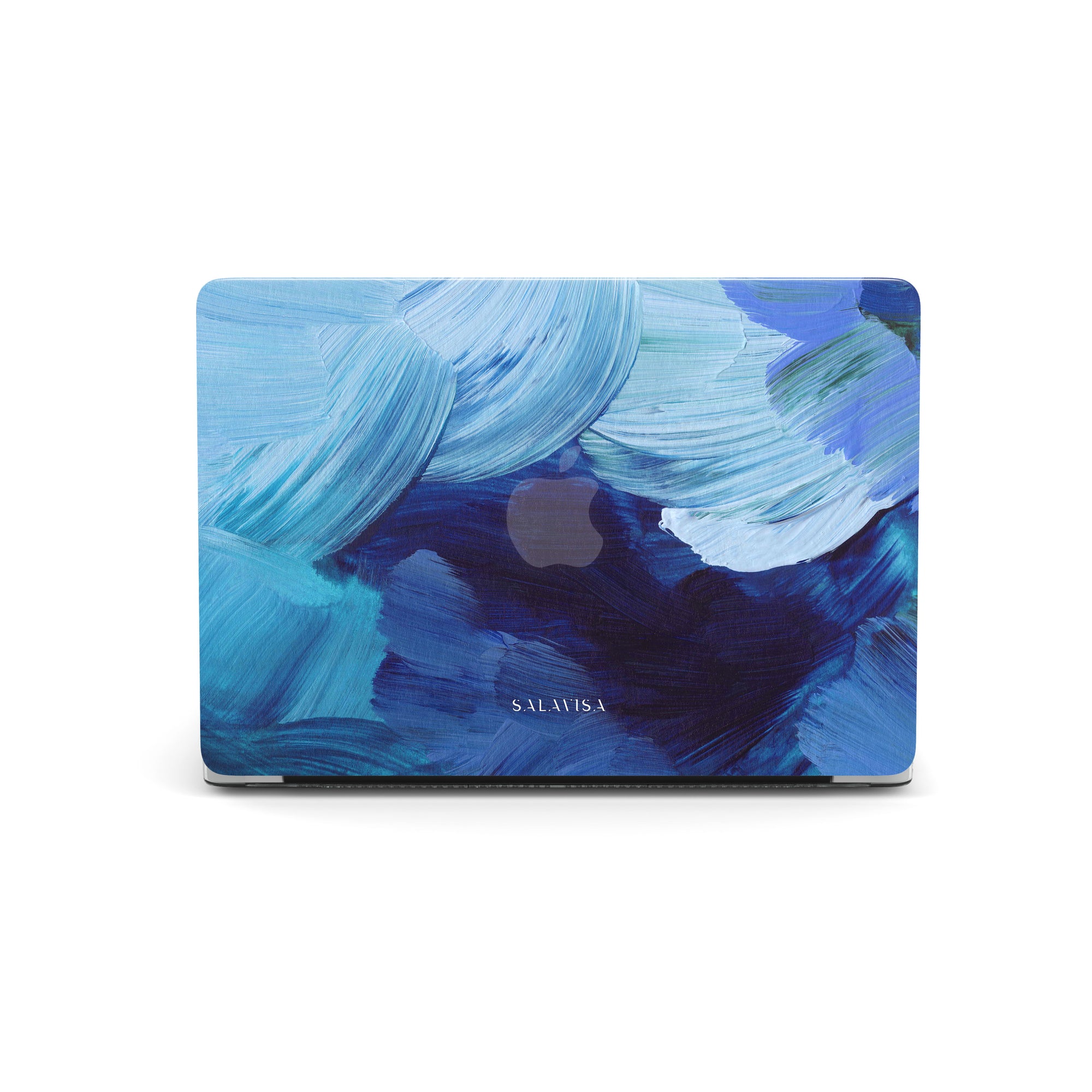 Blue Paint MacBook Case