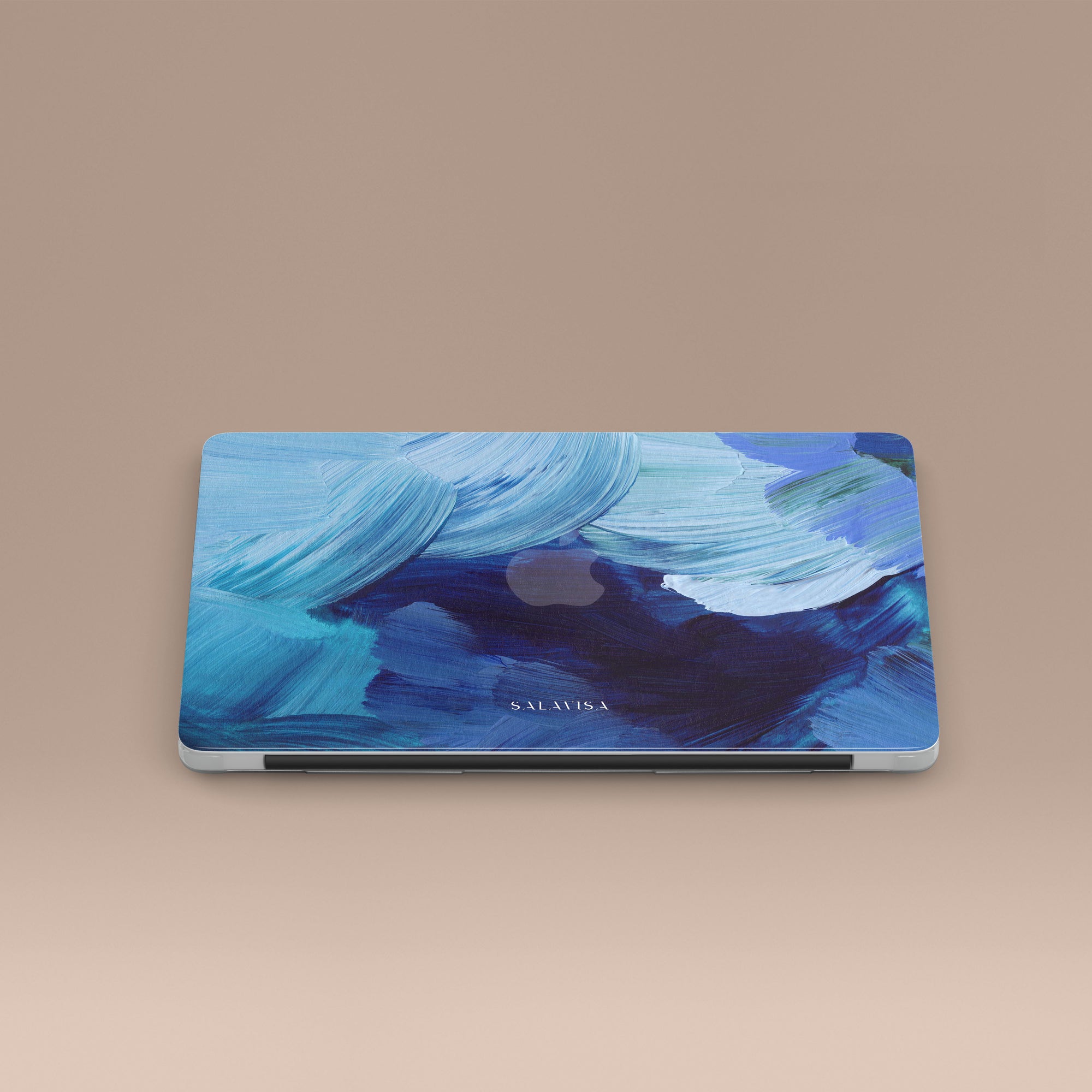 Blue Paint MacBook Case