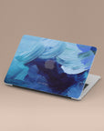 Blue Paint MacBook Case