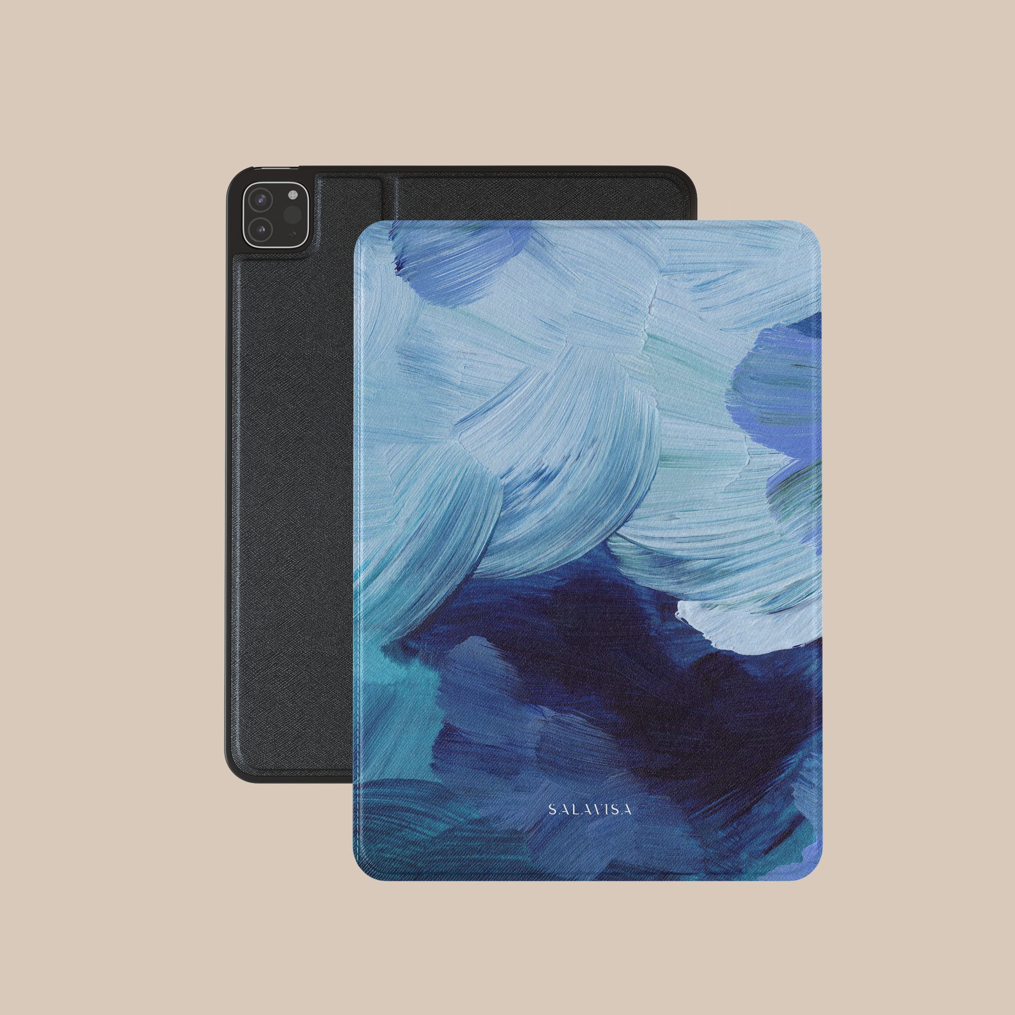 Blue Paint iPad Case