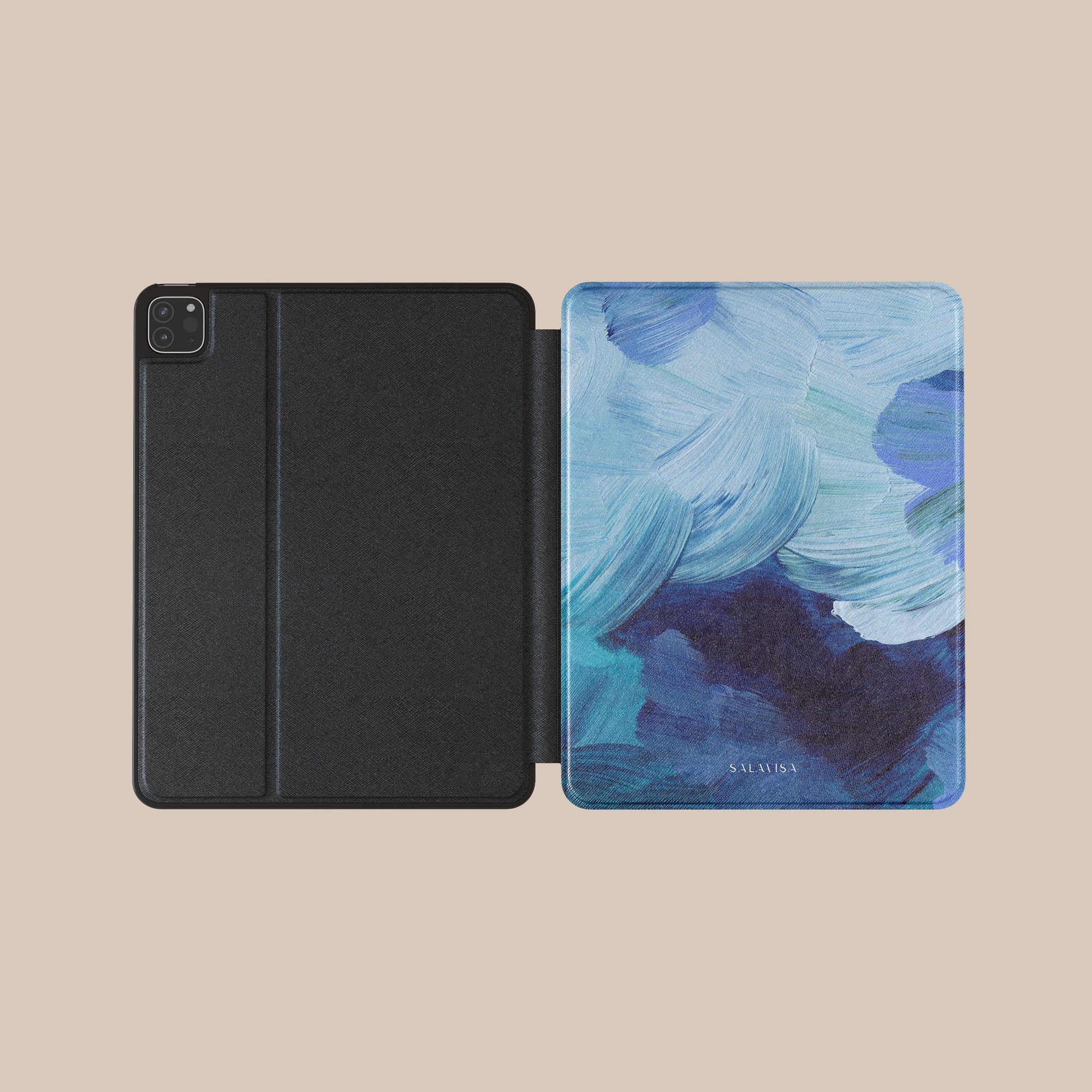 Blue Paint iPad Case