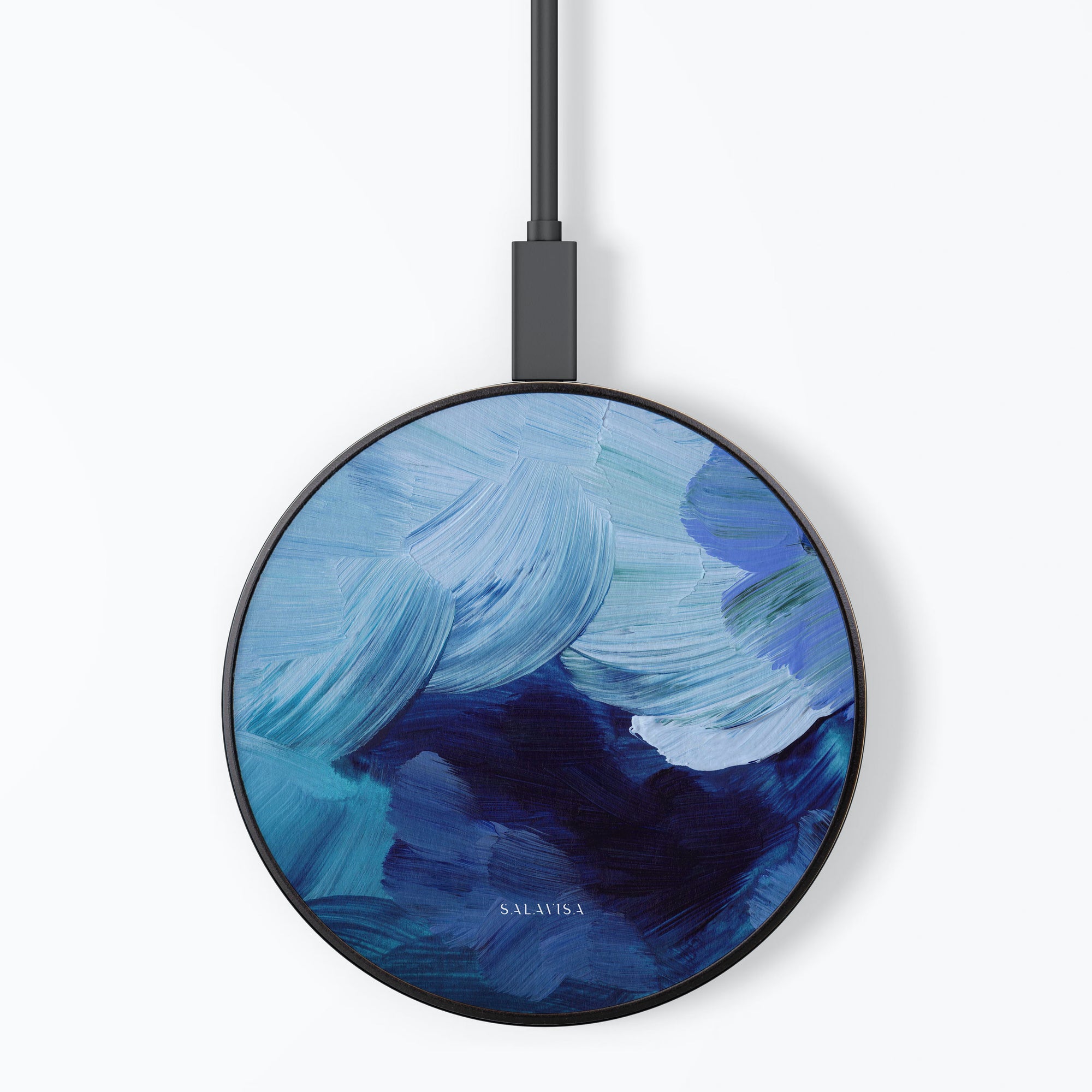 Blue Paint Wireless Charger