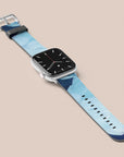 Ocean Blue Paint Apple Watch Band