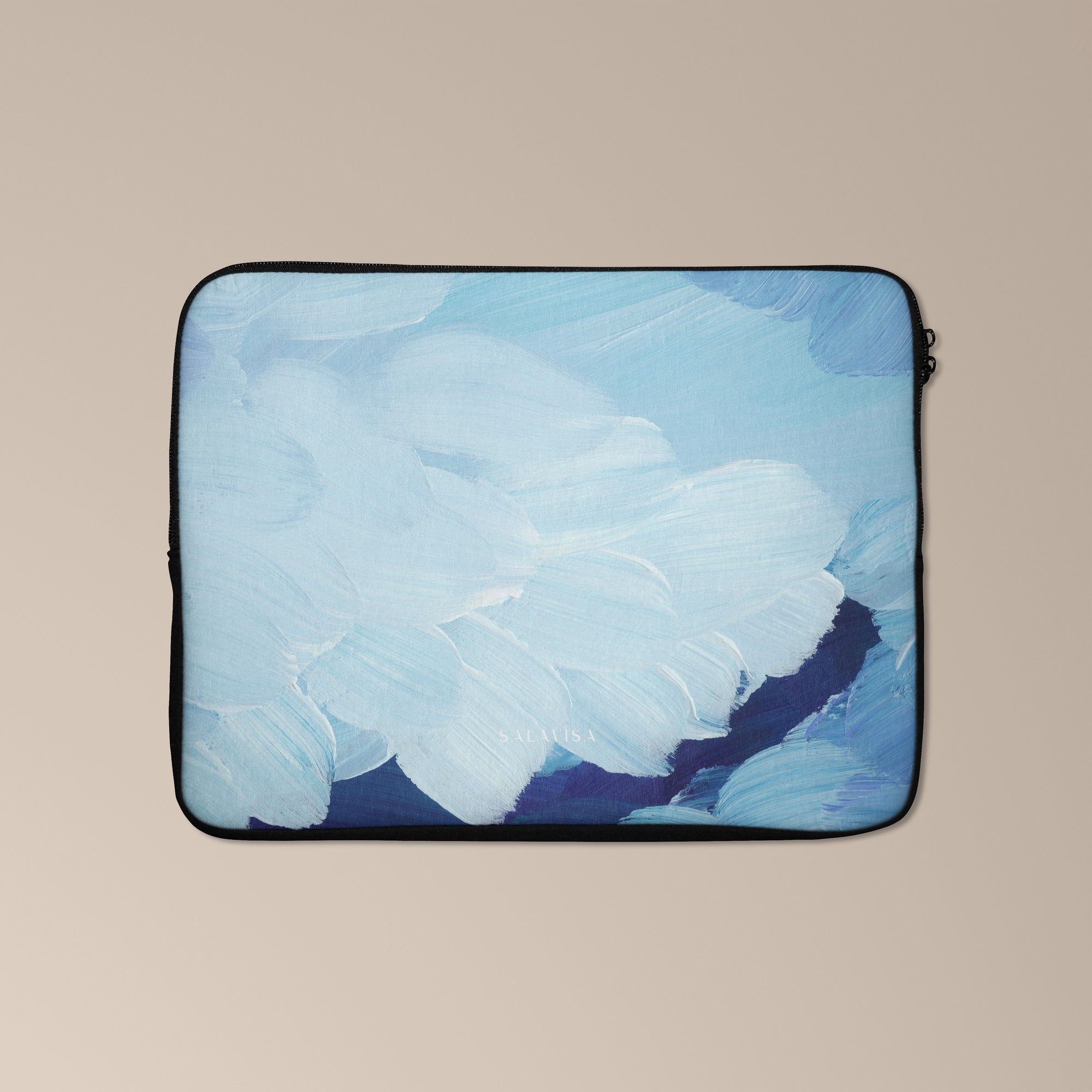 Ocean Blue Paint Laptop Sleeve