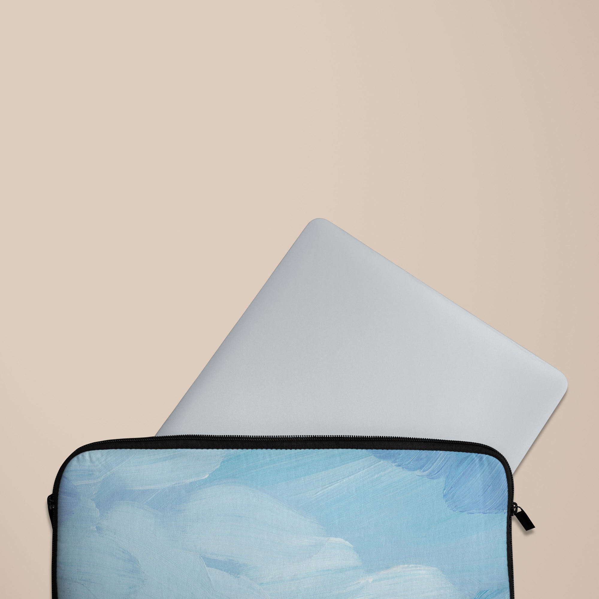 Ocean Blue Paint Laptop Sleeve