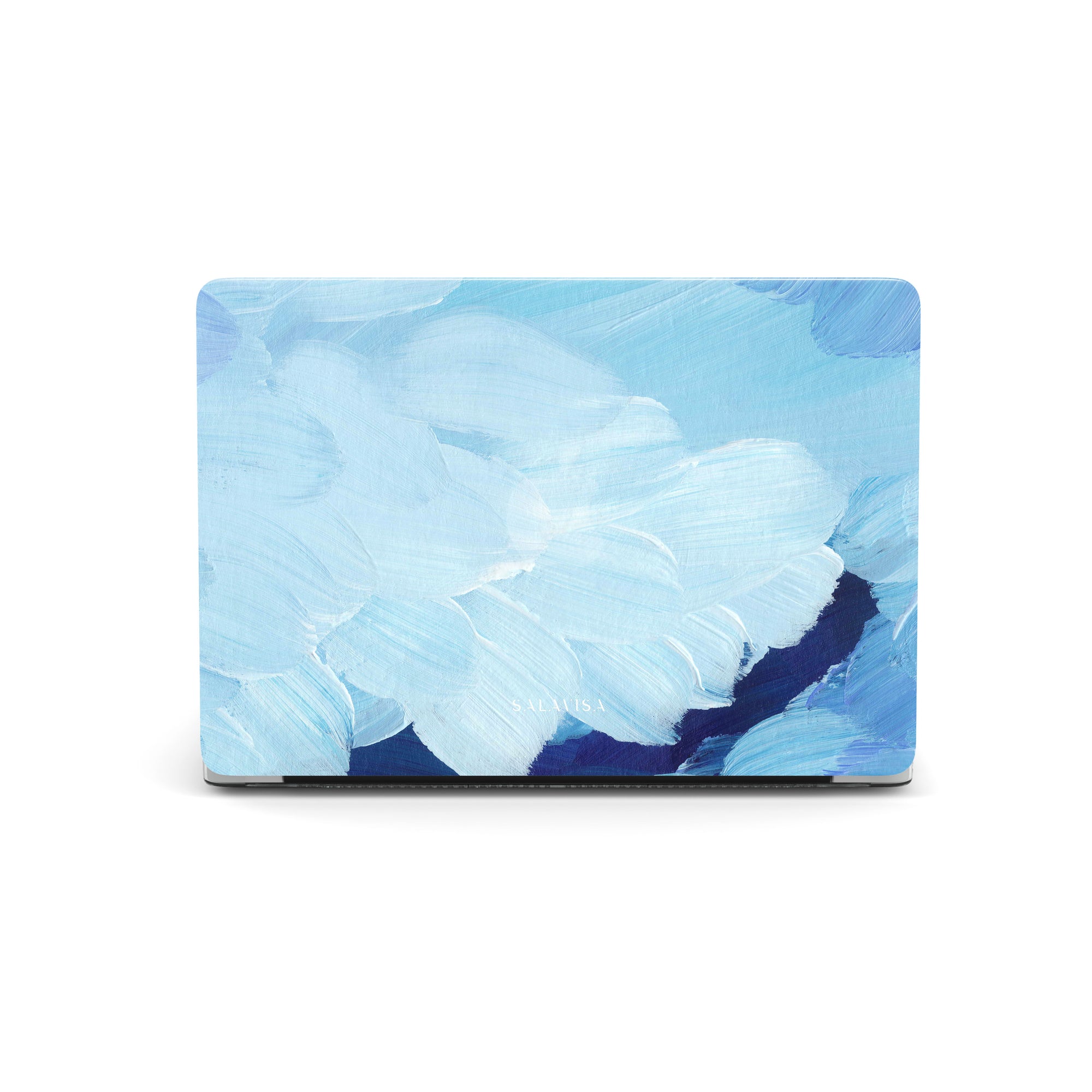 Ocean Blue Paint MacBook Case