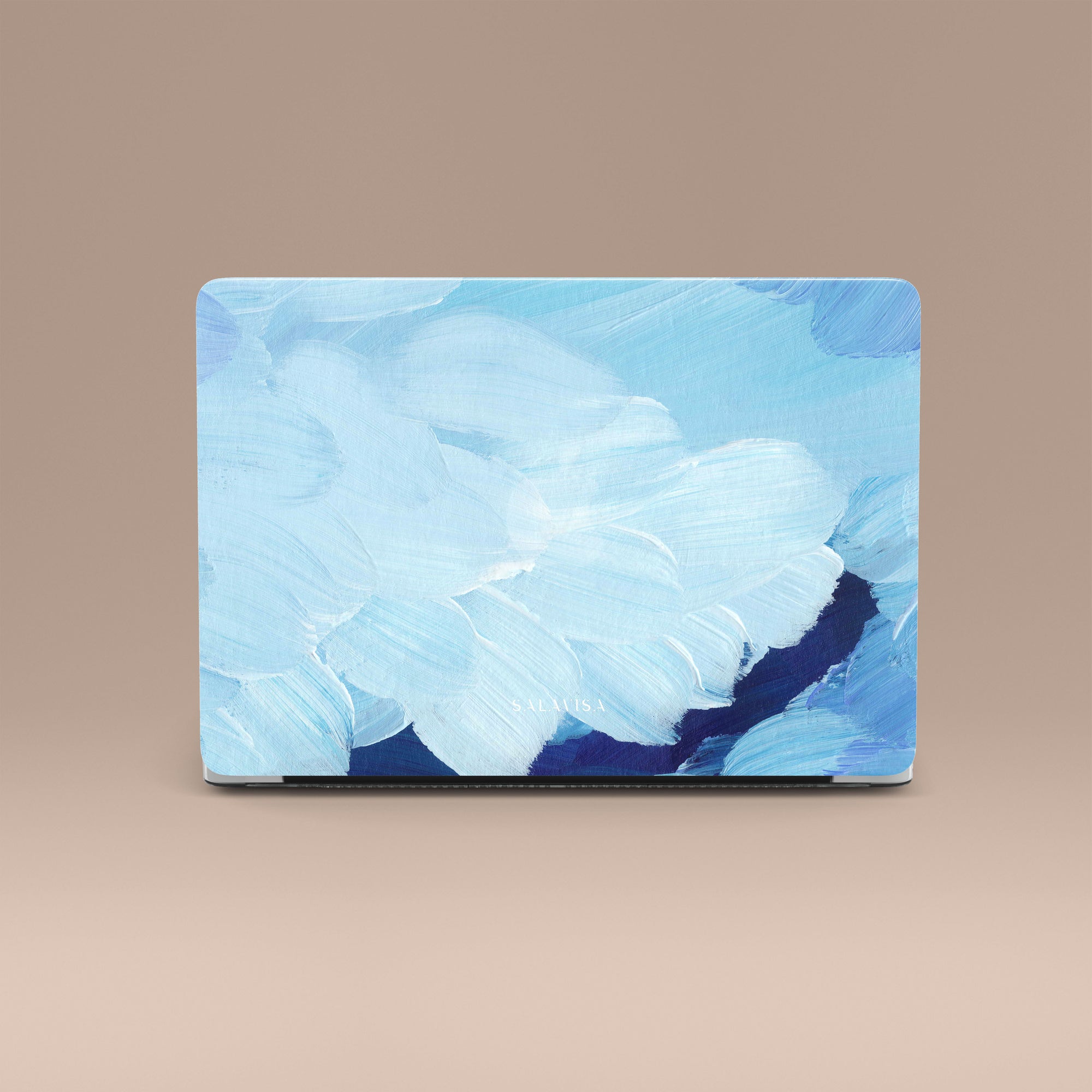 Ocean Blue Paint MacBook Case