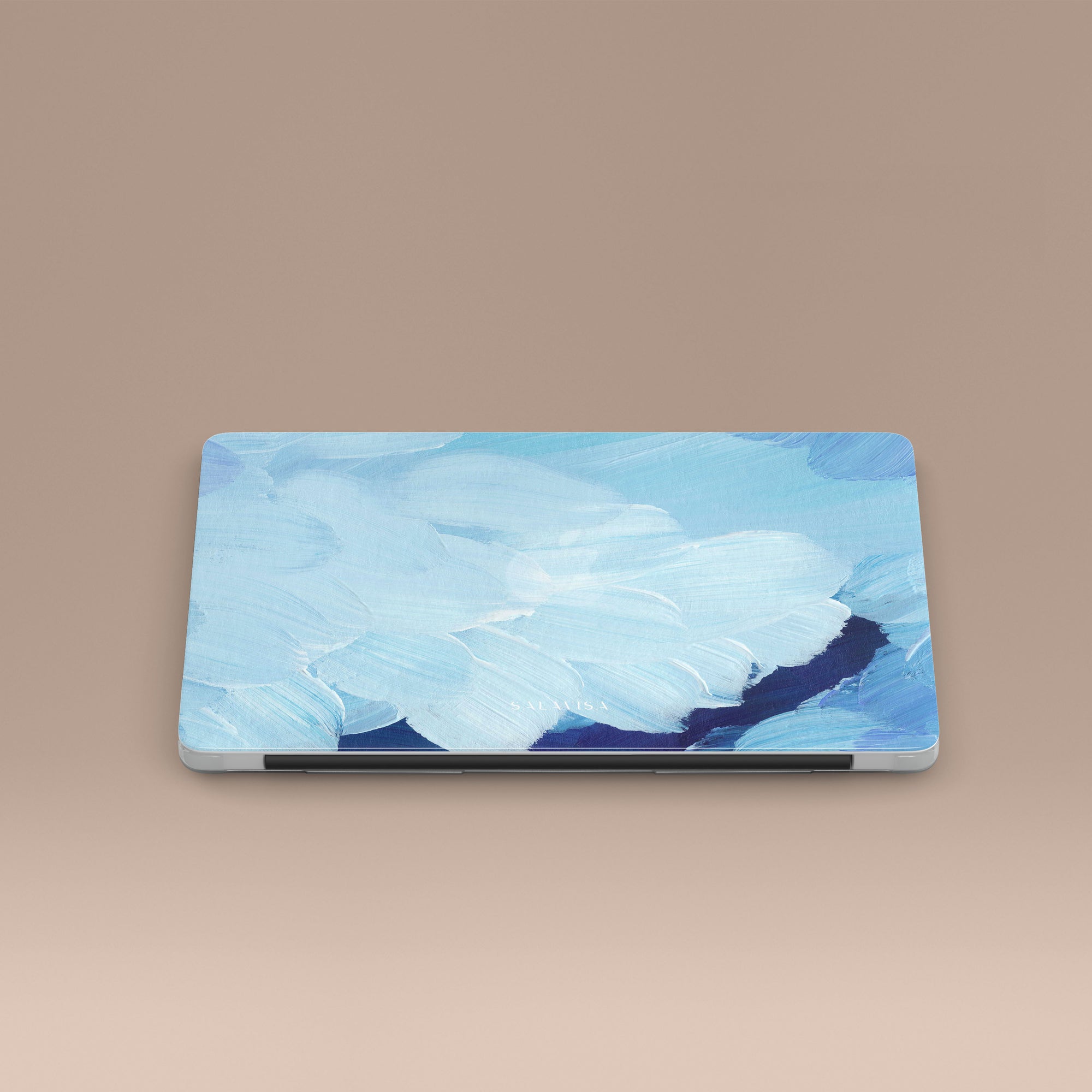 Ocean Blue Paint MacBook Case