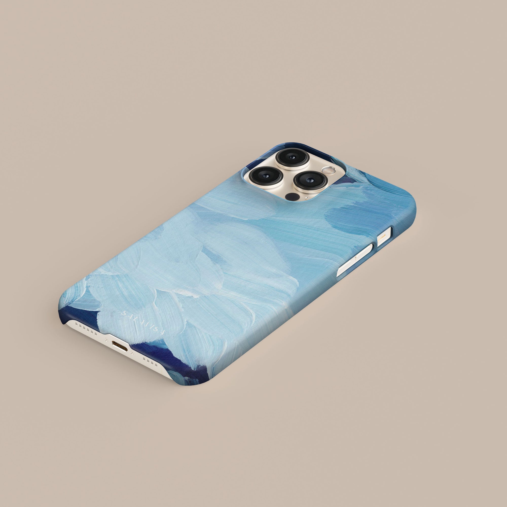 Ocean Blue Paint Phone Case