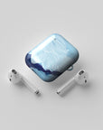 Ocean Blue Paint AirPods Case