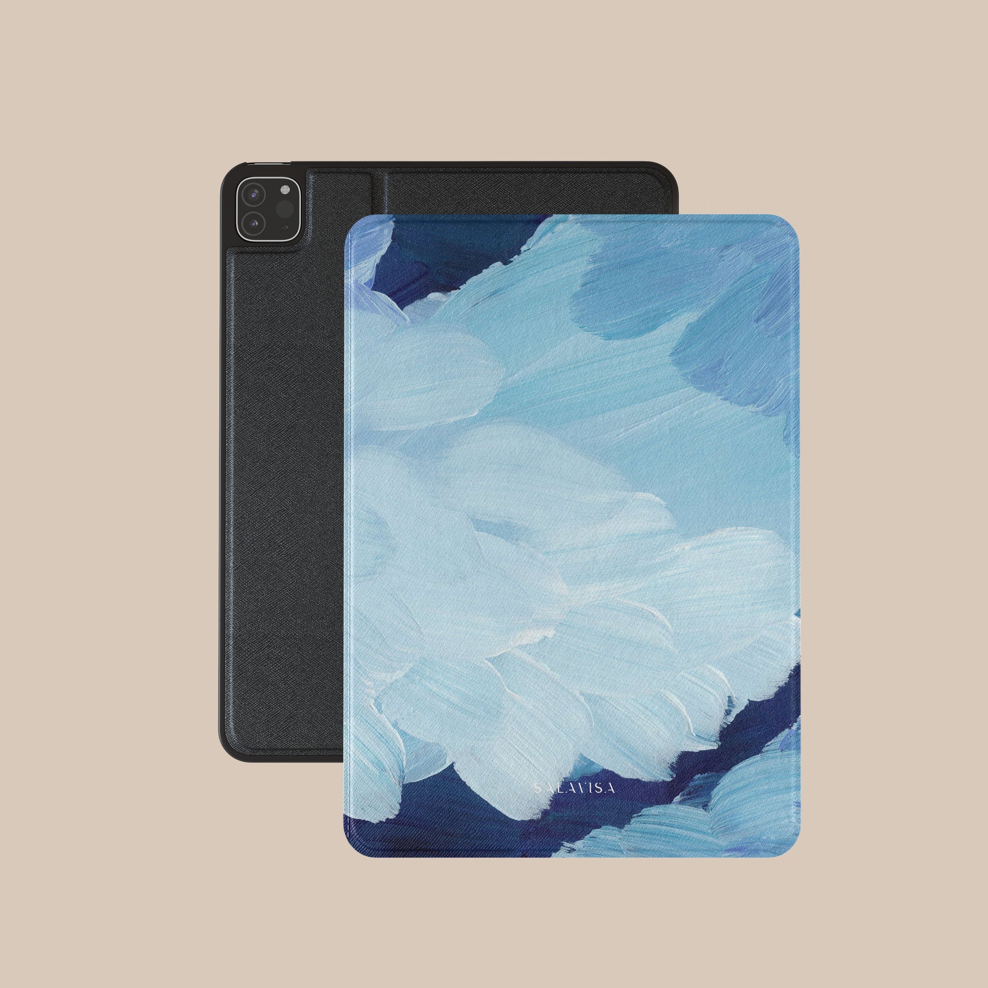 Ocean Blue Paint iPad Case