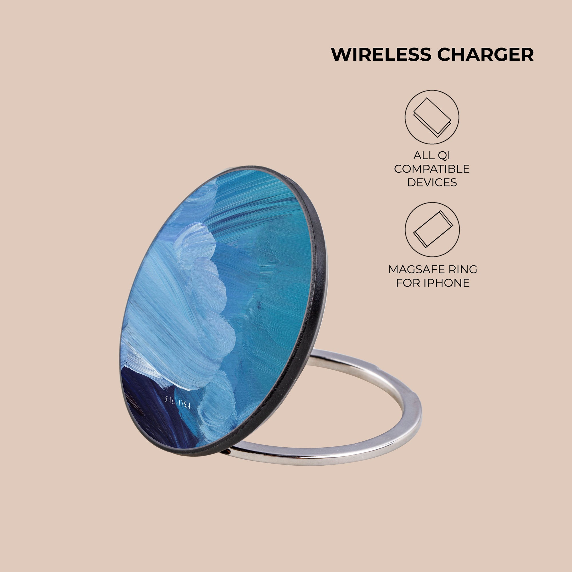 Winter Canvas Wireless Charger